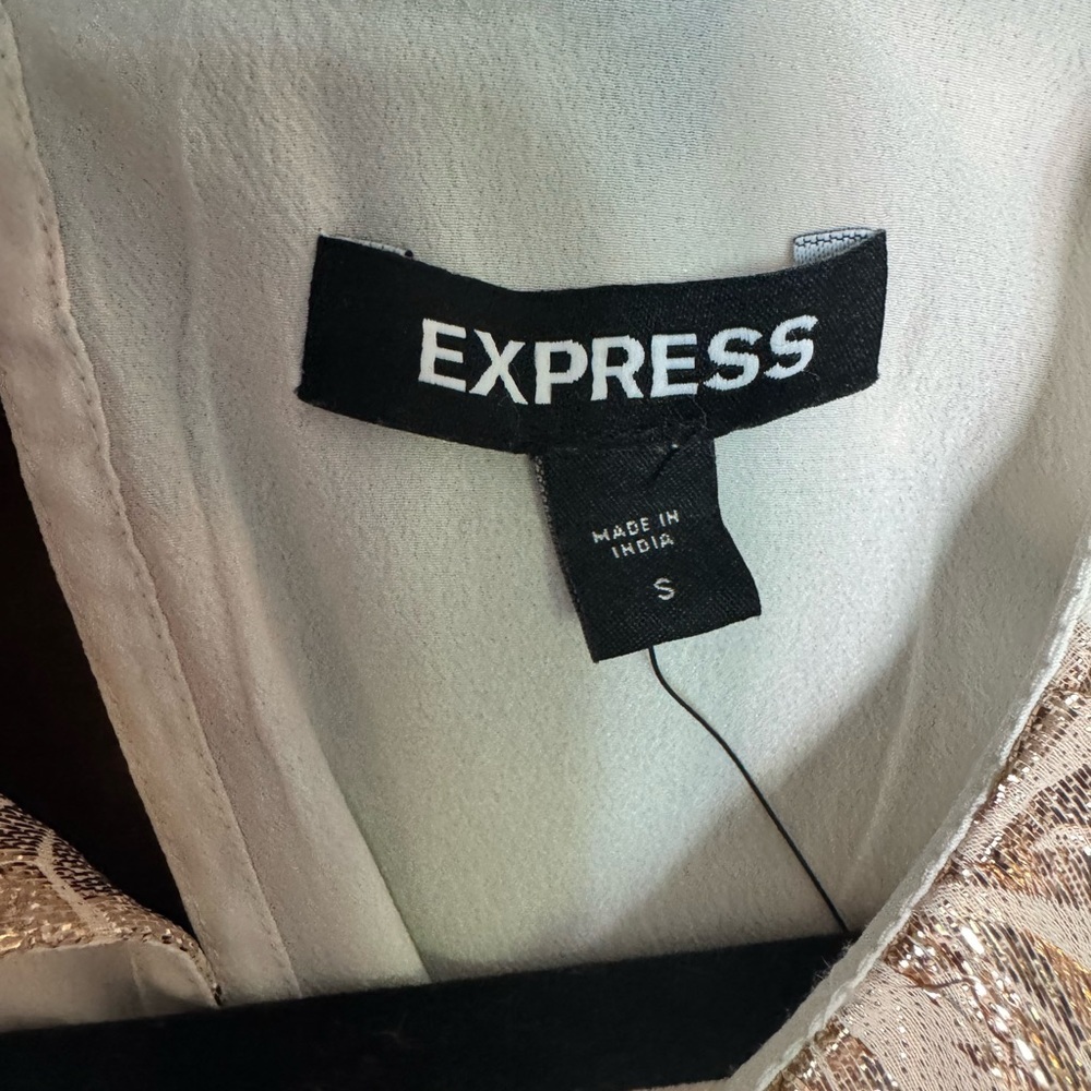 Elegant Flapper Style EXPRESS Mini Dress - Picture 3 of 5